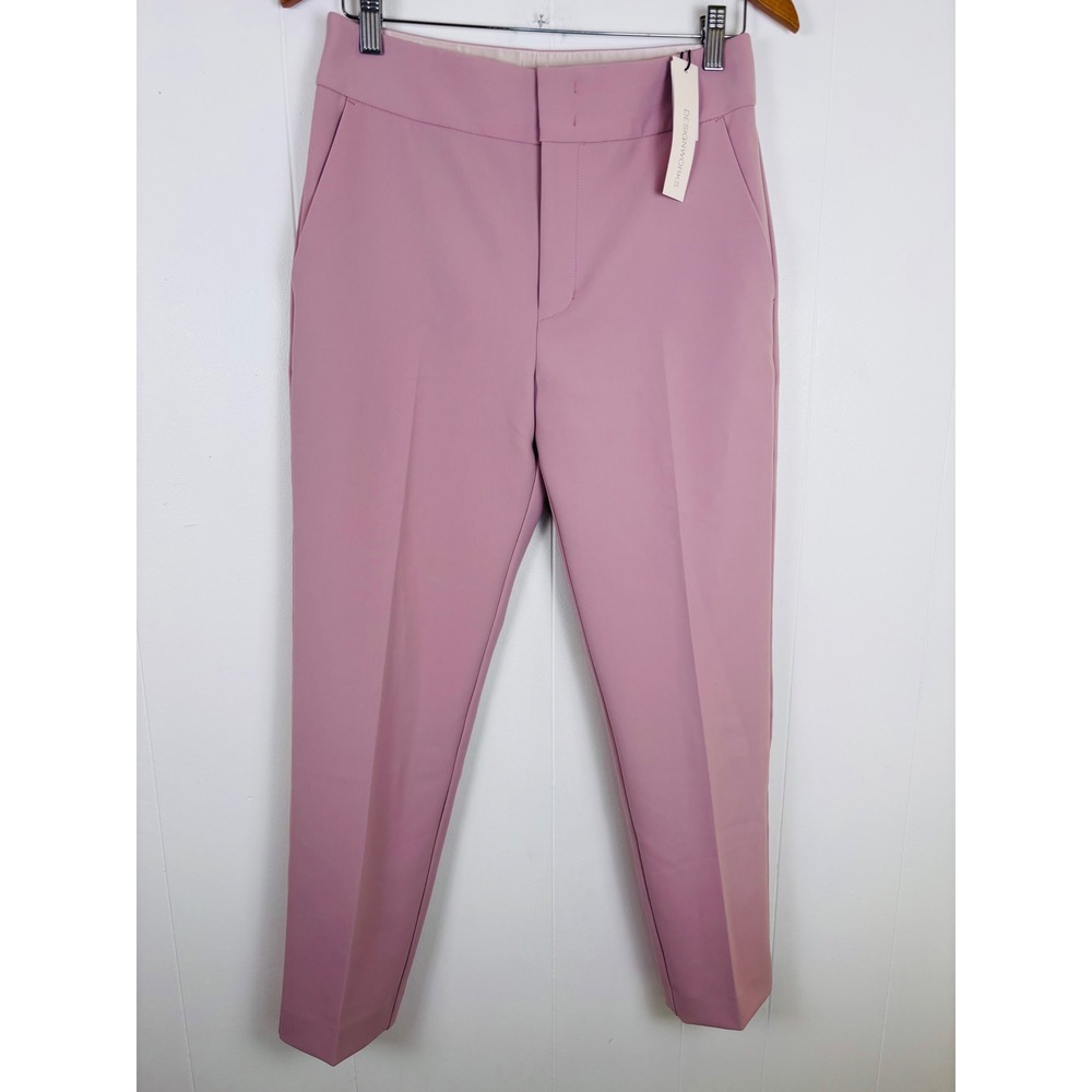 DESIGNWORKS Ankle Pants High Waist Career Pink Sz 40 ( Approx M ) Made in‎ Japan